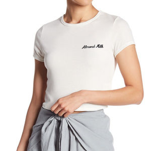NWT EMORY PARK Almond Milk Short Sleeves Tee Shirt